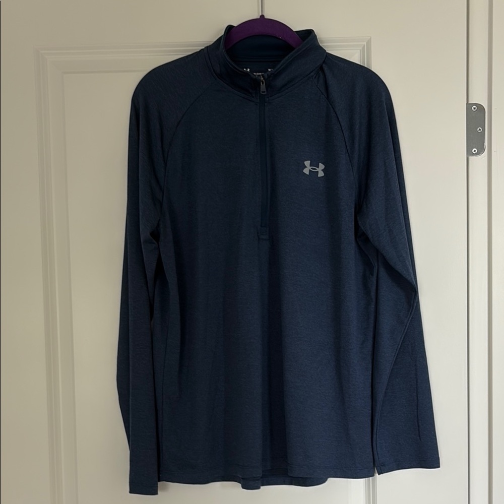 Under Armour Dark Blue Half-Zip Top
